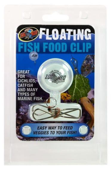 Zoomed Attache à nourriture flottante pour poissons / Floating Fish Food Clip