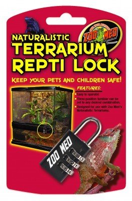 Zoomed Naturalistic Terrarium Repti Lock