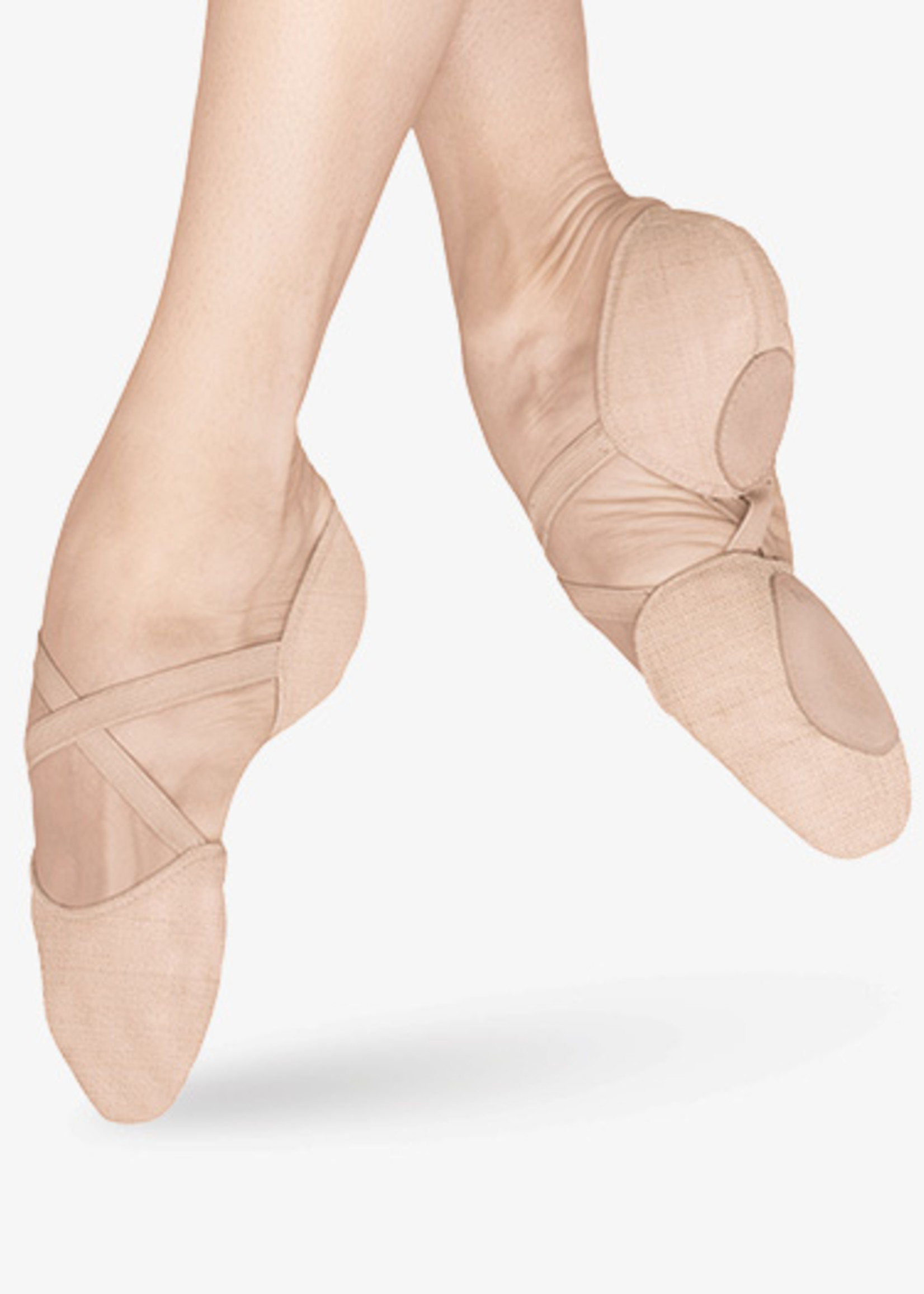 Bloch Elastosplit X Leather Split-Sole Ballet Shoe