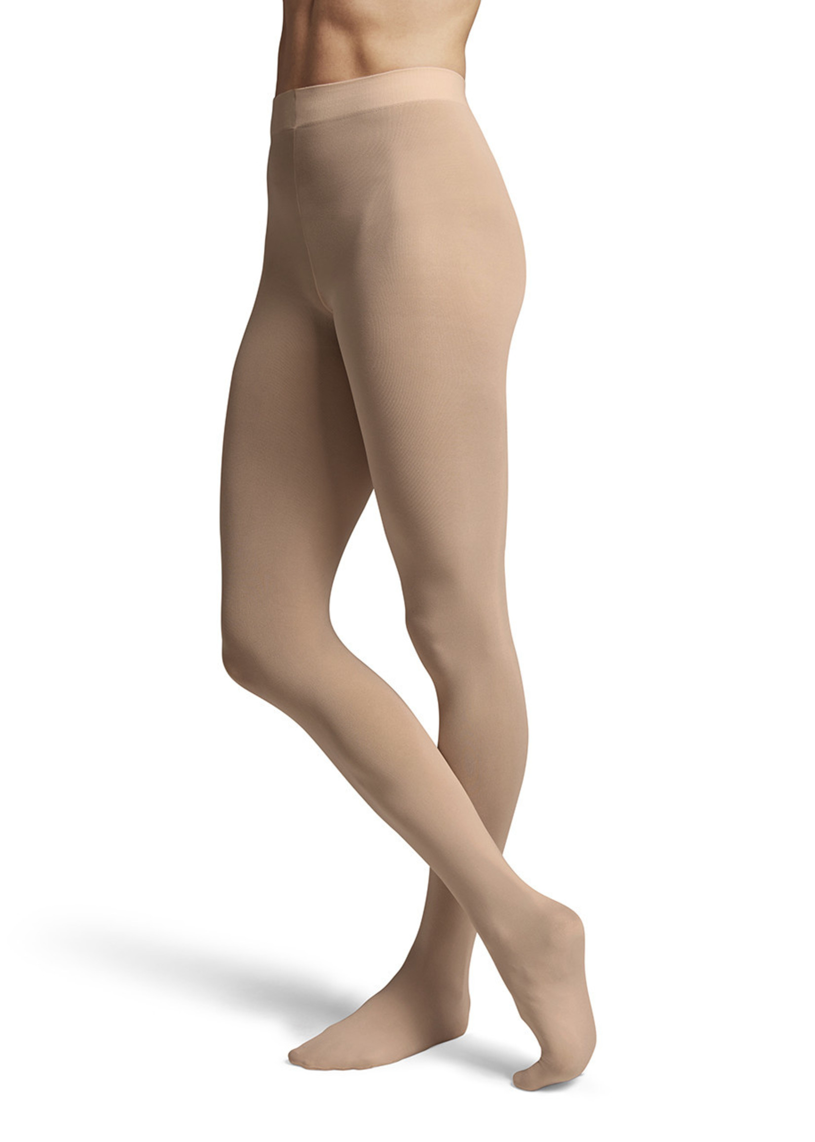 Bloch Ladies Contoursoft Footed Tights