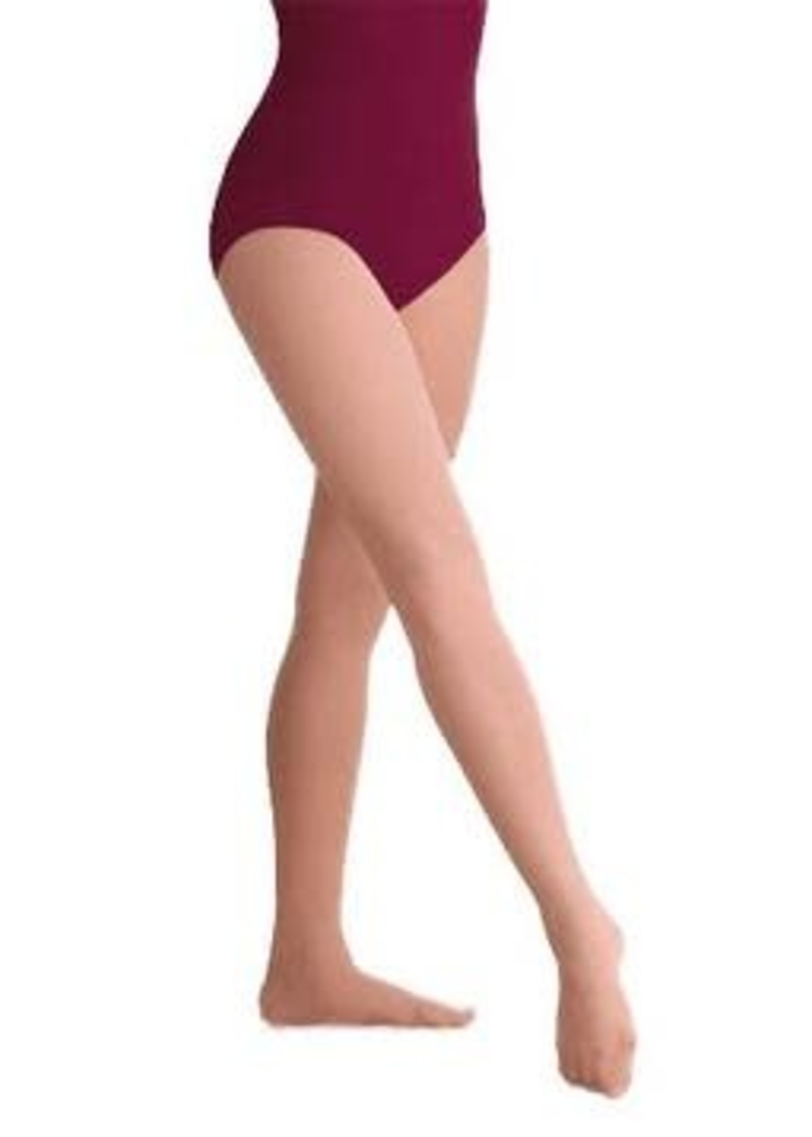 Body Wrappers Adult TotalSTRETCH Footed Tights