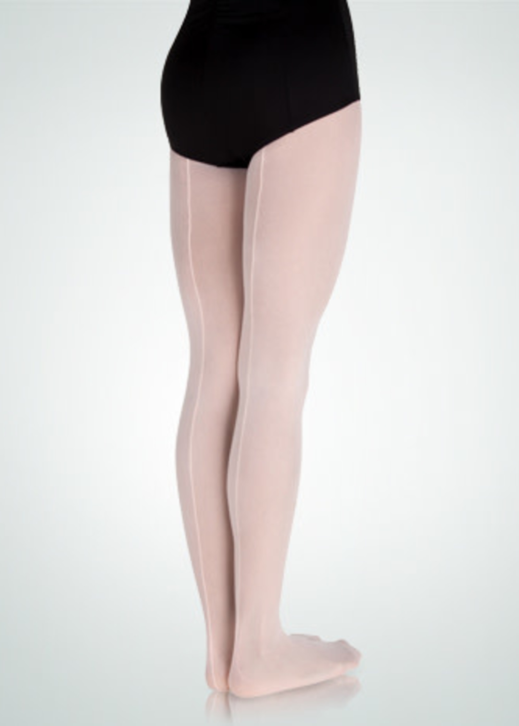 Body Wrappers Child Convertible Mesh Seamed Tights