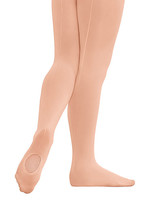 Eurotard Child Convertible Mock Back Seam Tights