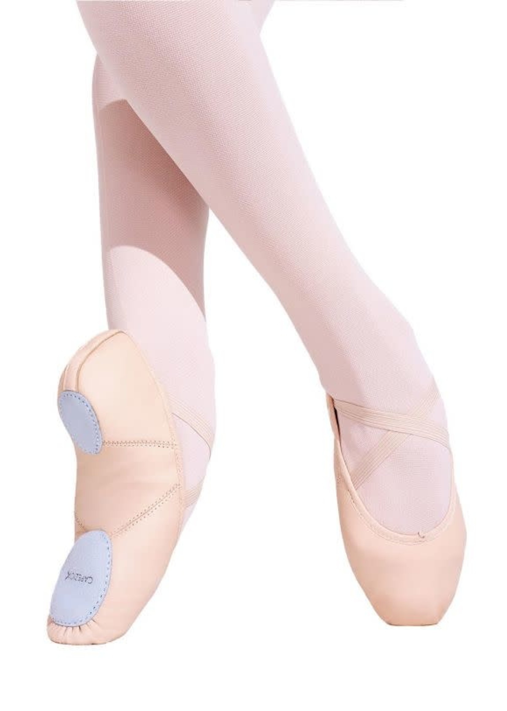 Capezio Juliet Leather Split-Sole Ballet Shoes