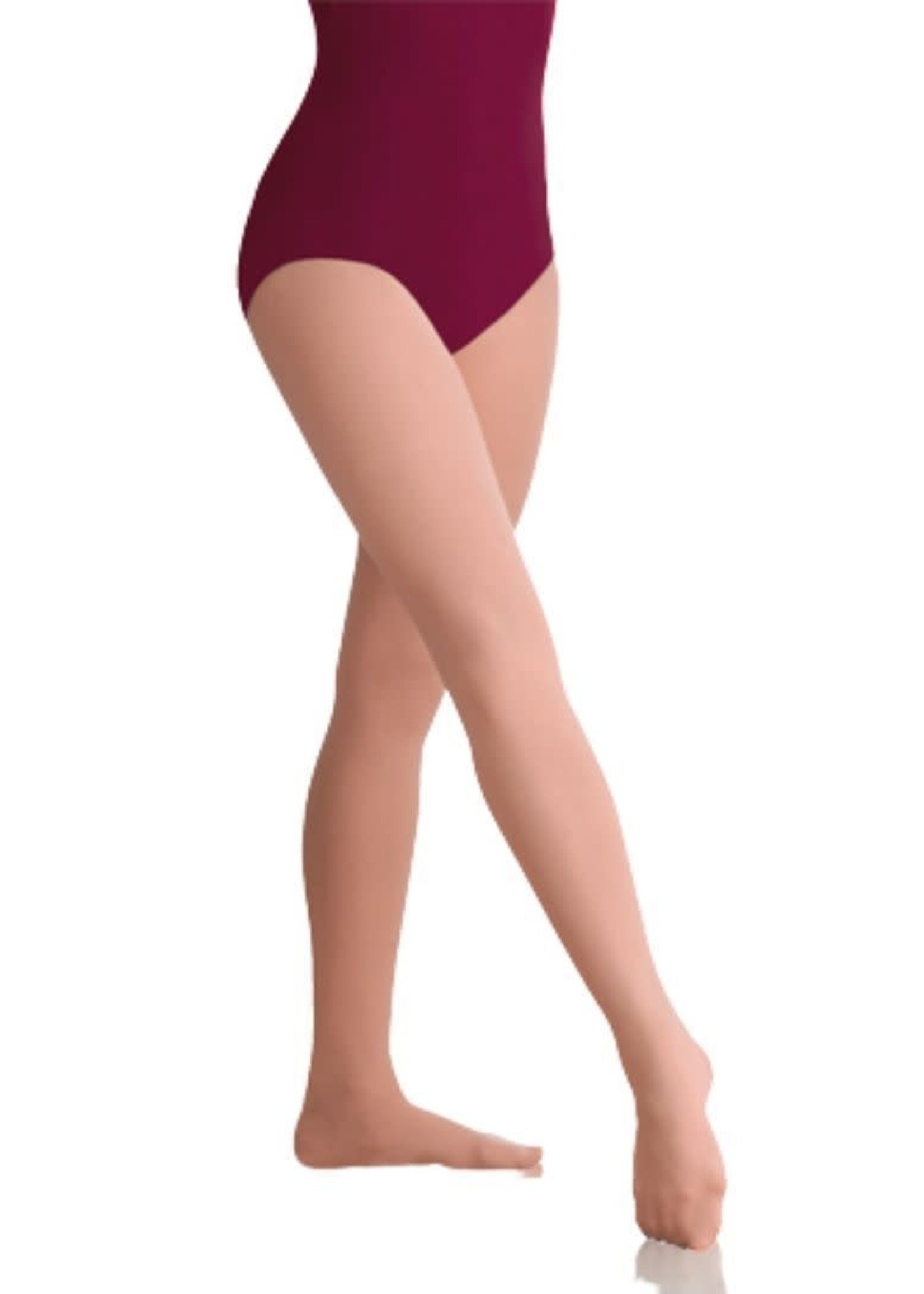 Body Wrappers Adult TotalSTRETCH Footed Tights