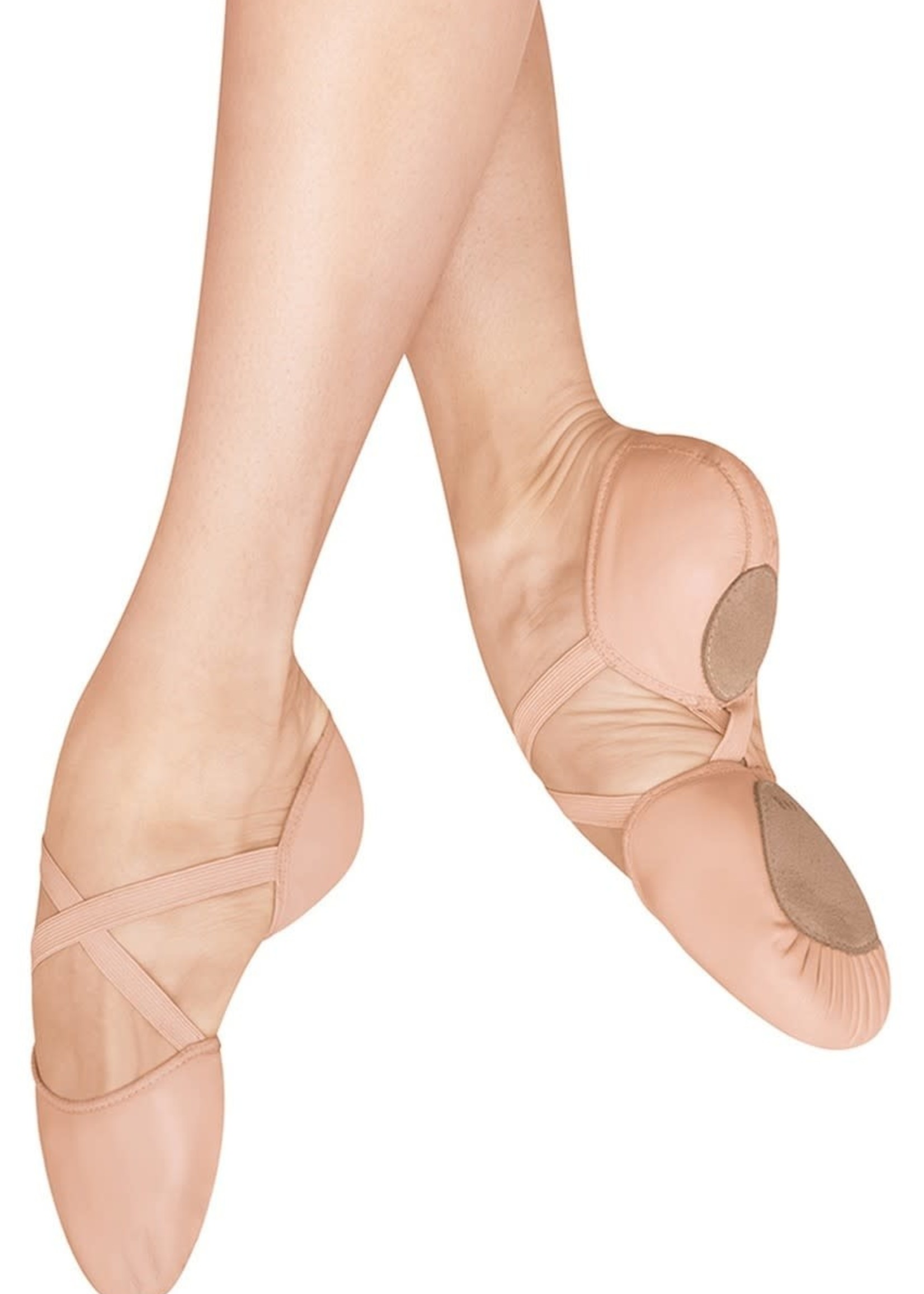 Bloch Elastosplit X Leather Split-Sole Ballet Shoe