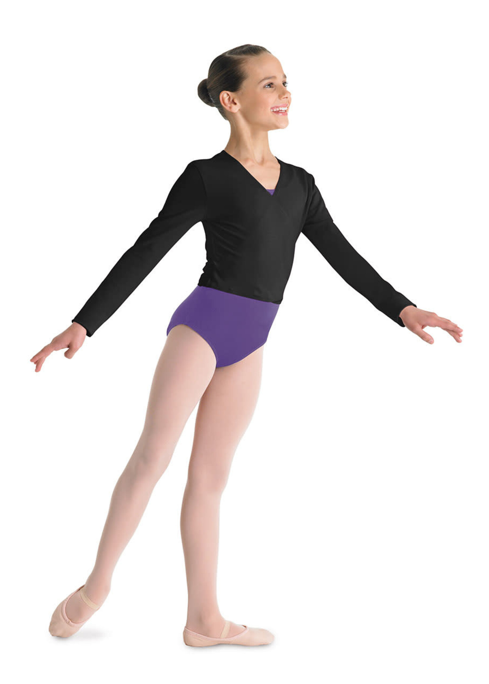 Bloch Girls Crossover Cardigan