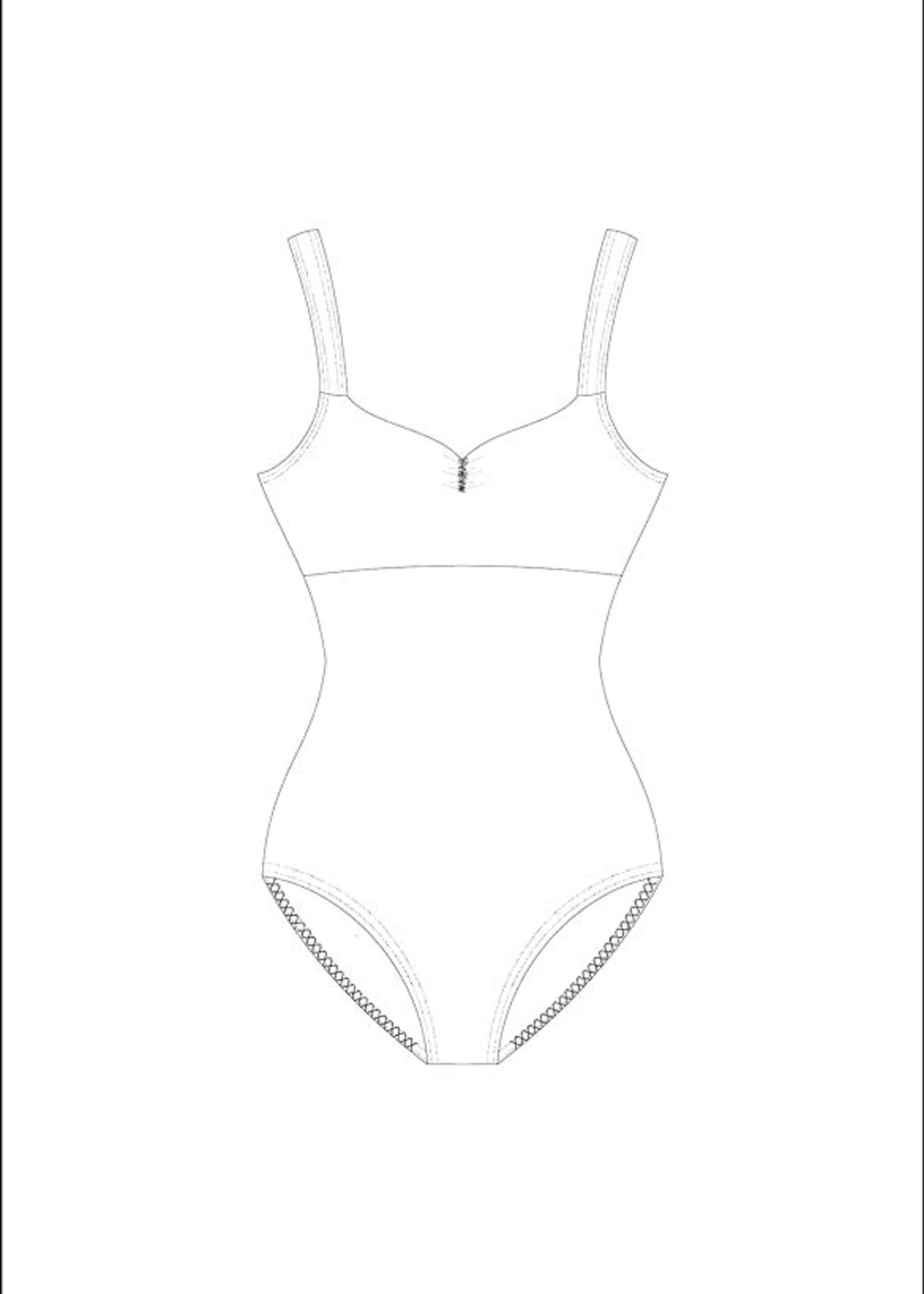 Wear Moi Mabel - Girl's Cotton Tank Leotard