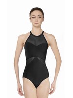 Lulli Dancewear Meredith - Women's High Neck Mesh Leotard
