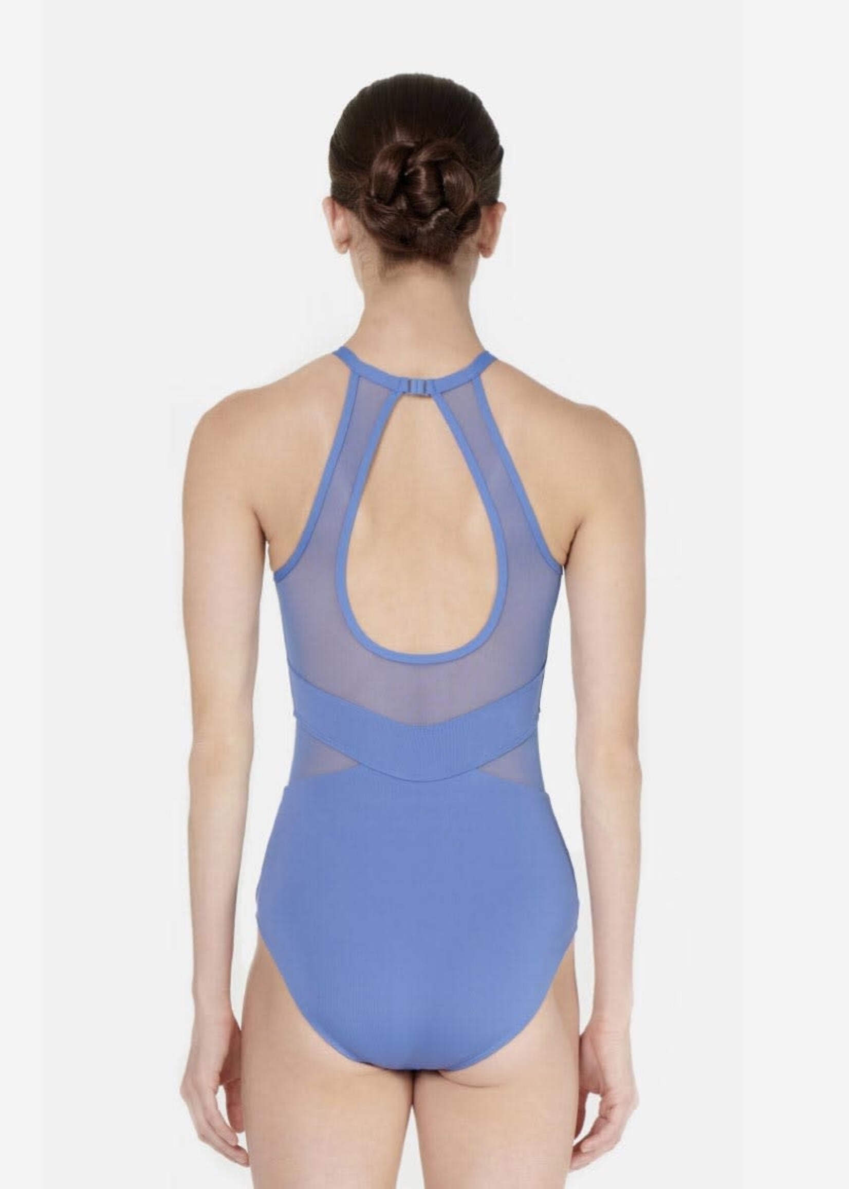 Lulli Dancewear Meredith - Women's High Neck Mesh Leotard
