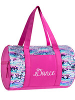 Horizon Dance Striped Sequins Duffel
