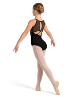 Bloch Hi Neck Mesh Bk Leo