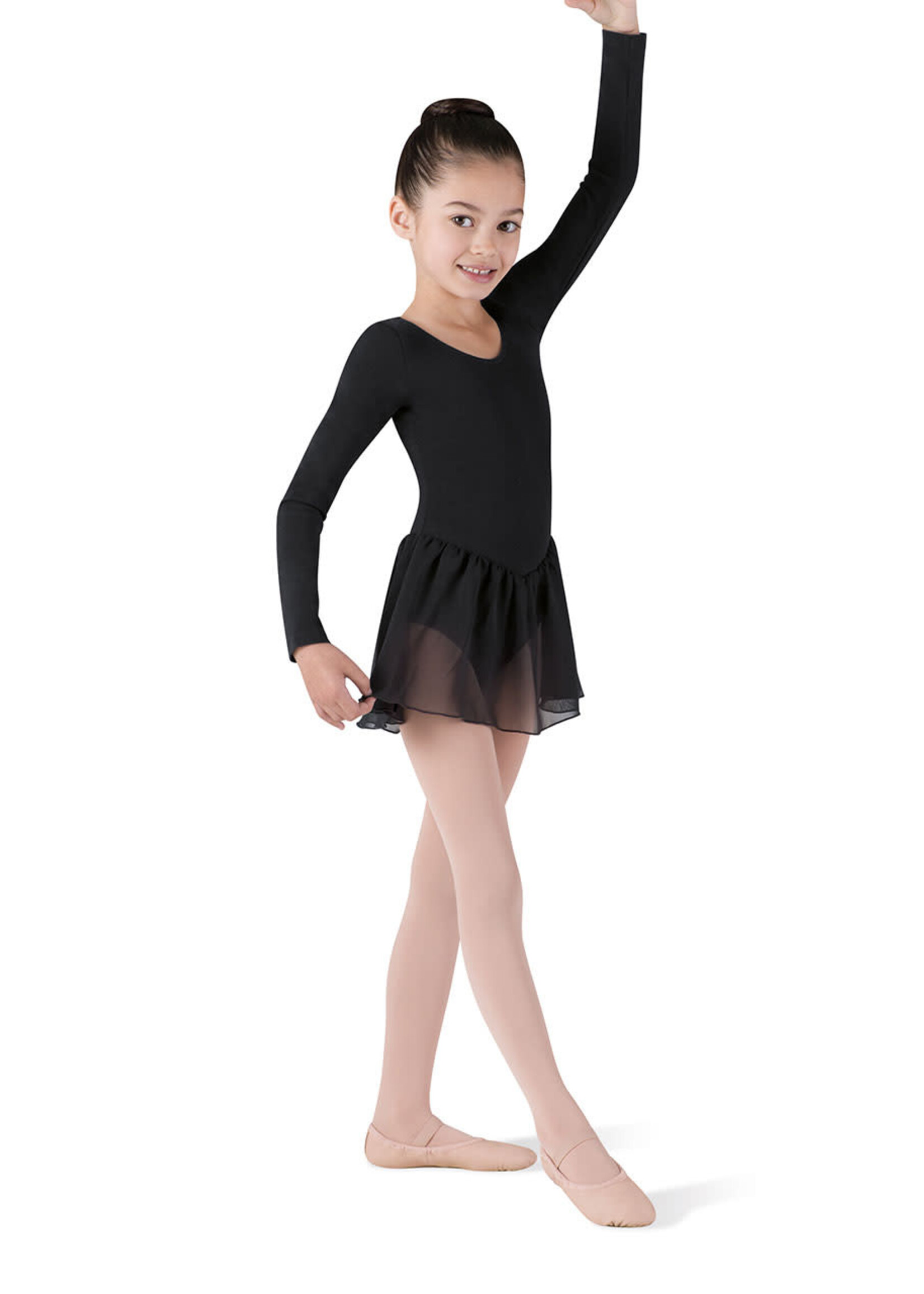 Bloch Long Sleeve Leo w/skirt