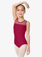 So Danca Gemette Wide Strap Mesh Leo