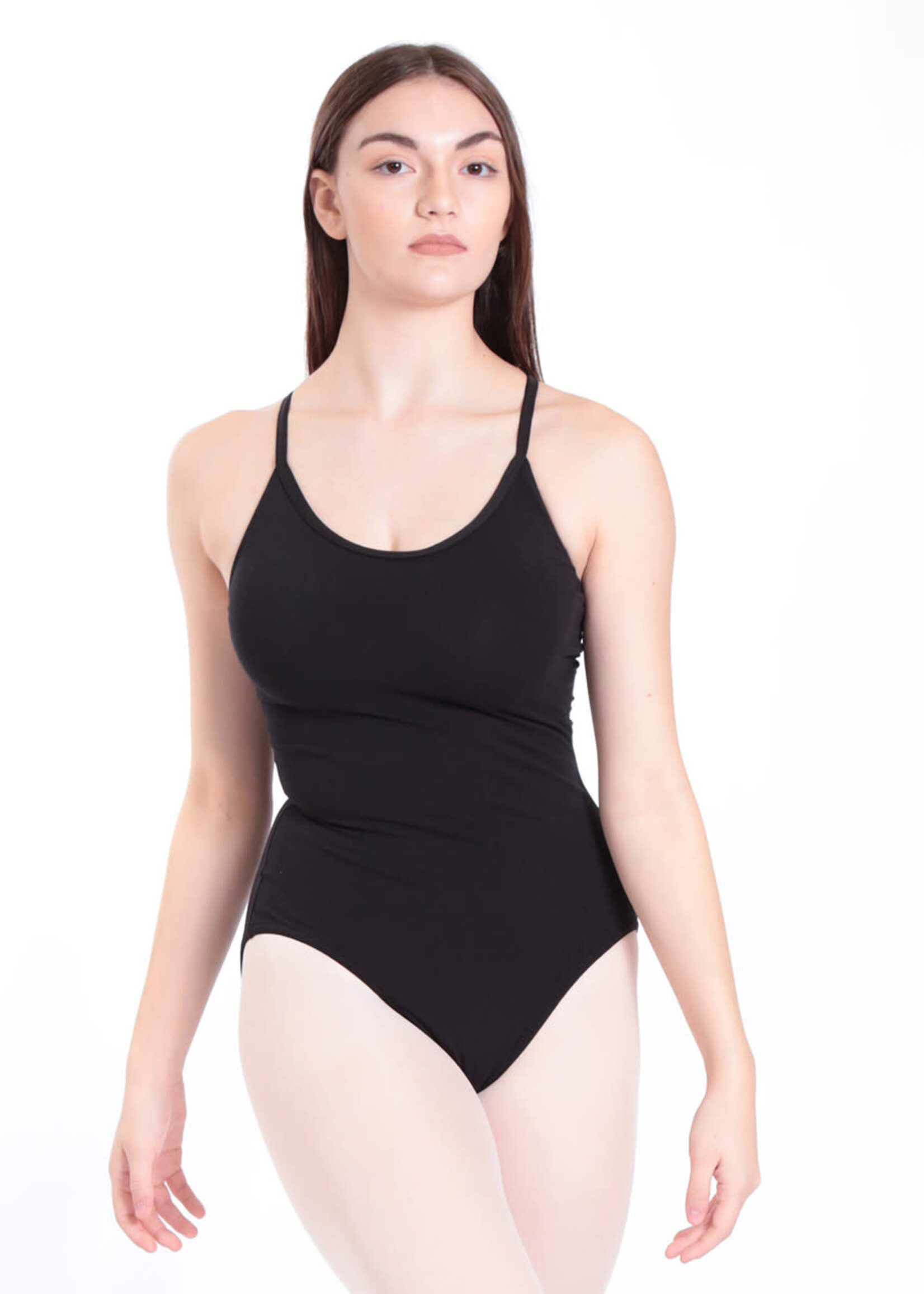 Motionwear Drape Back Camisole Leotard