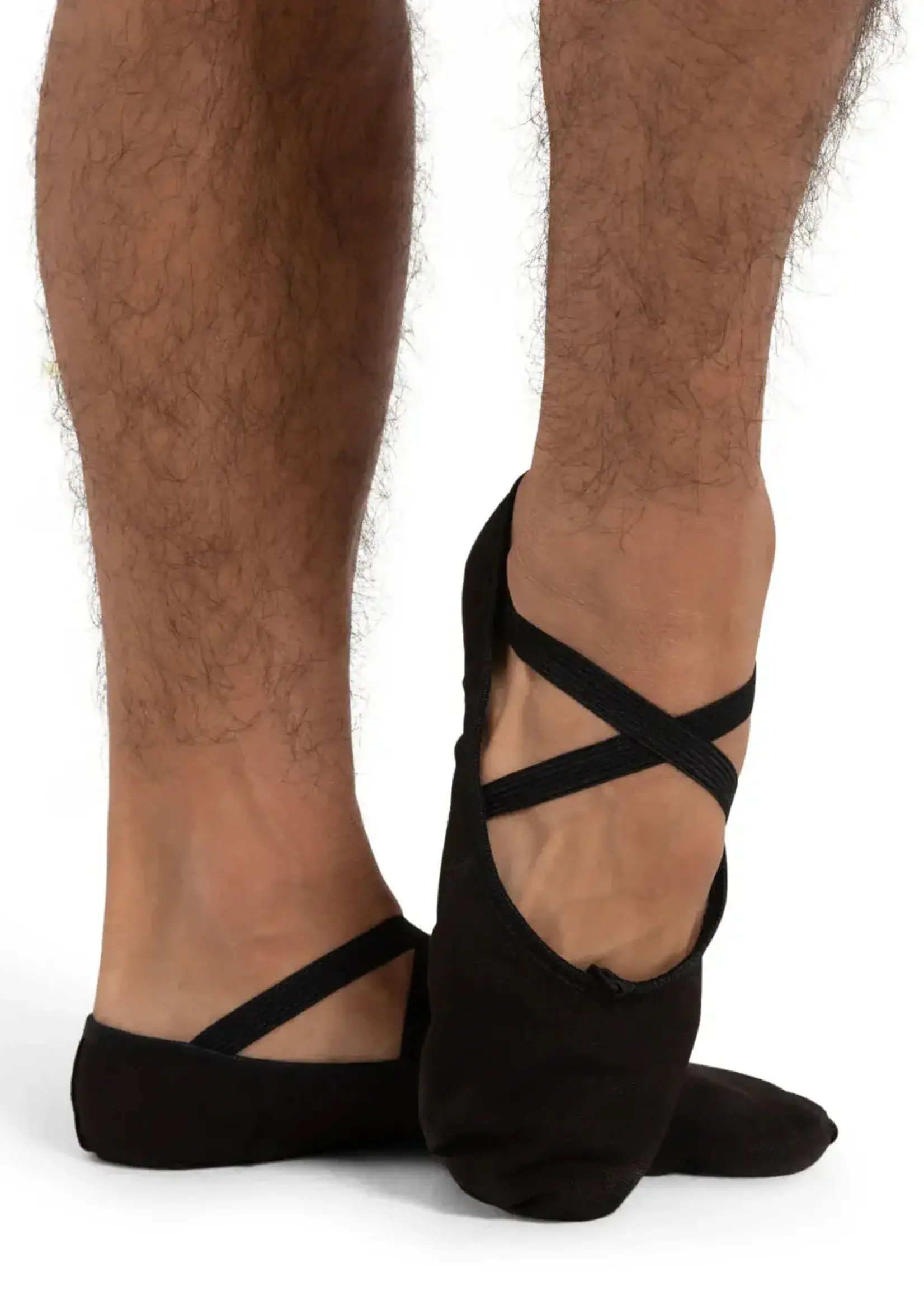 Capezio Men's Canvas Romeo Ballet Shoe