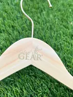 Glam'r Gear Natural Solid Wooden Hanger