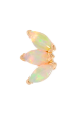 Marquise Fan with White Opal by BVLA