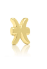 Solid Gold Astrology Signs by Body Gems