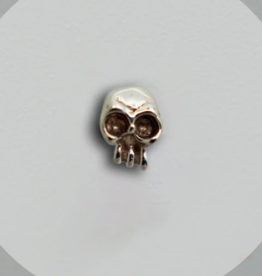 Skull Duggery ( 3mm ) ( white gold ) ( threadless )