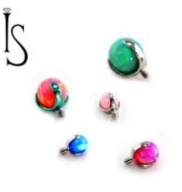 14g 3-Prong Opals | Titanium