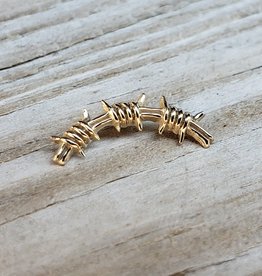 Barbed Wire Arc | Yellow Gold