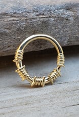 16g 5/16 "Barbed Wire" Seam Ring by Tawapa