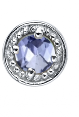 Millgrain Prong with Tanzanite by BVLA