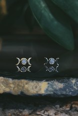junipurr jewelry "Tauriel Goddess Moon" with CZ bu Junipurr Jewelry