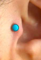 Stone / Opal Cabochon Titanium Ends by NeoMetal