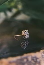 Queen Crown with CZ by Anatometal
