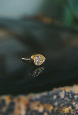 Pave Tear with CZ by BVLA