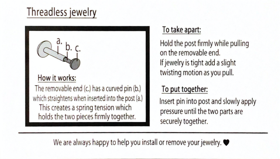 4-Gem Prong Flat Line with CZ by Body Gems