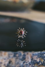 4mm Sun Ray with Garnet by BVLA