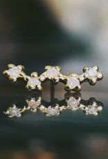 "Stardust" with White Diamonds by Tawapa Jewelry