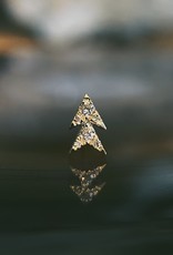 Modern Mood "Ero Ero" with White Diamonds by Modern Mood Jewelry