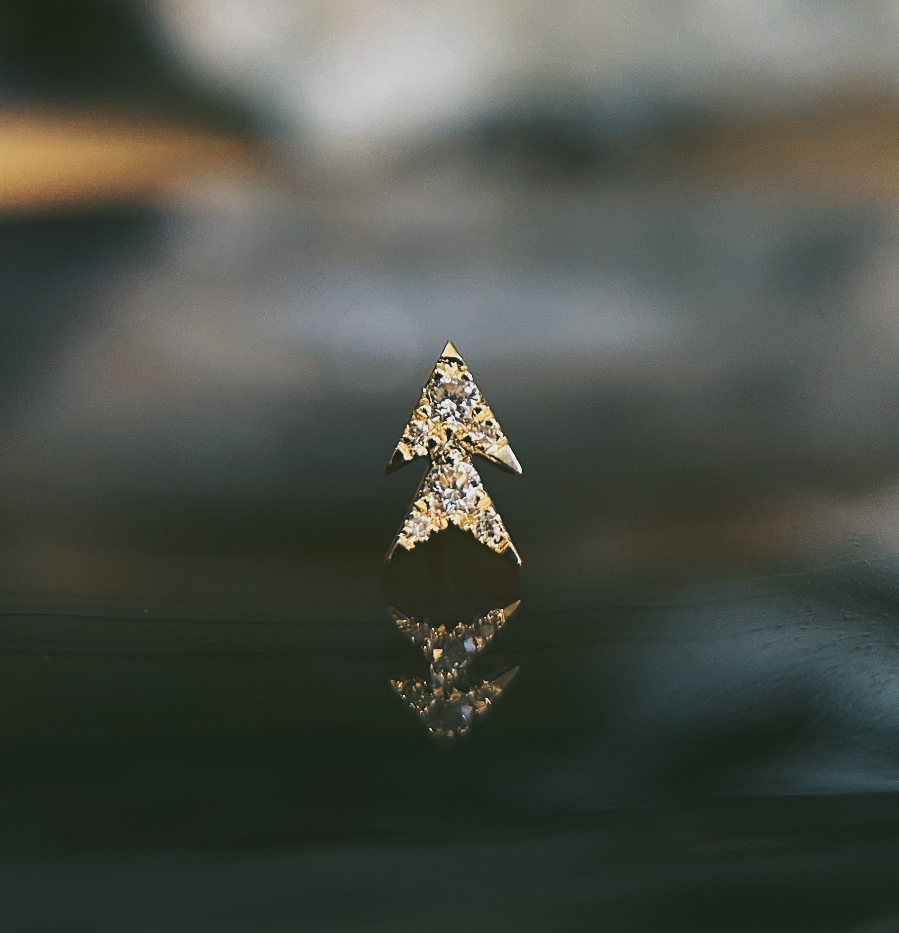 Modern Mood "Ero Ero" with White Diamonds by Modern Mood Jewelry