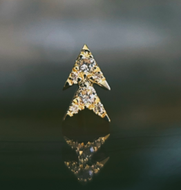Modern Mood Ero Ero | White Diamonds | Yellow Gold