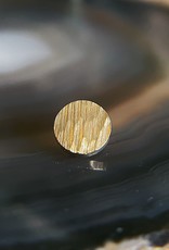 12/14g Chisel Cut Disc threaded end by Alchemy Adornment