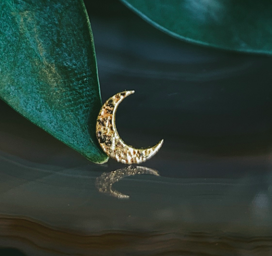 Hammered Moon by Body Gems