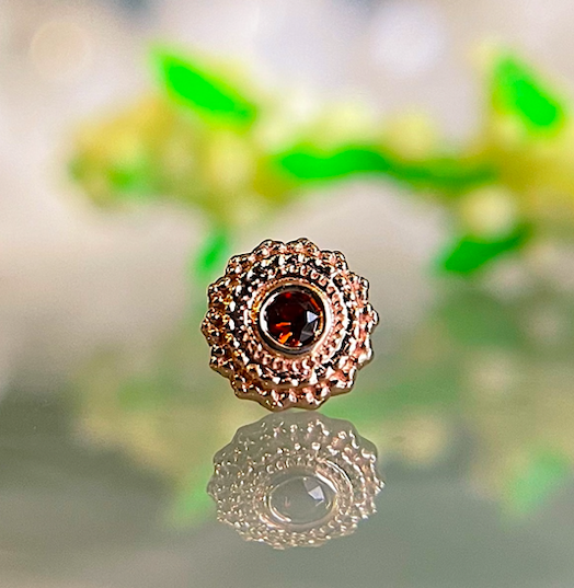 4mm "Afghan" with Garnet by BVLA