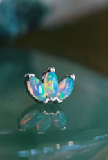 Marquise Fan with White Opal by BVLA