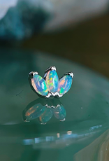 Marquise Fan with White Opal by BVLA