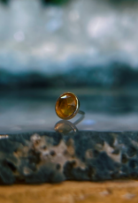 Cup Set Cabochon with Rose Cut Citrine by BVLA