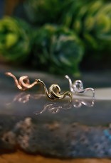 junipurr jewelry Solid Gold Snake threadless end by Junipurr Jewelry