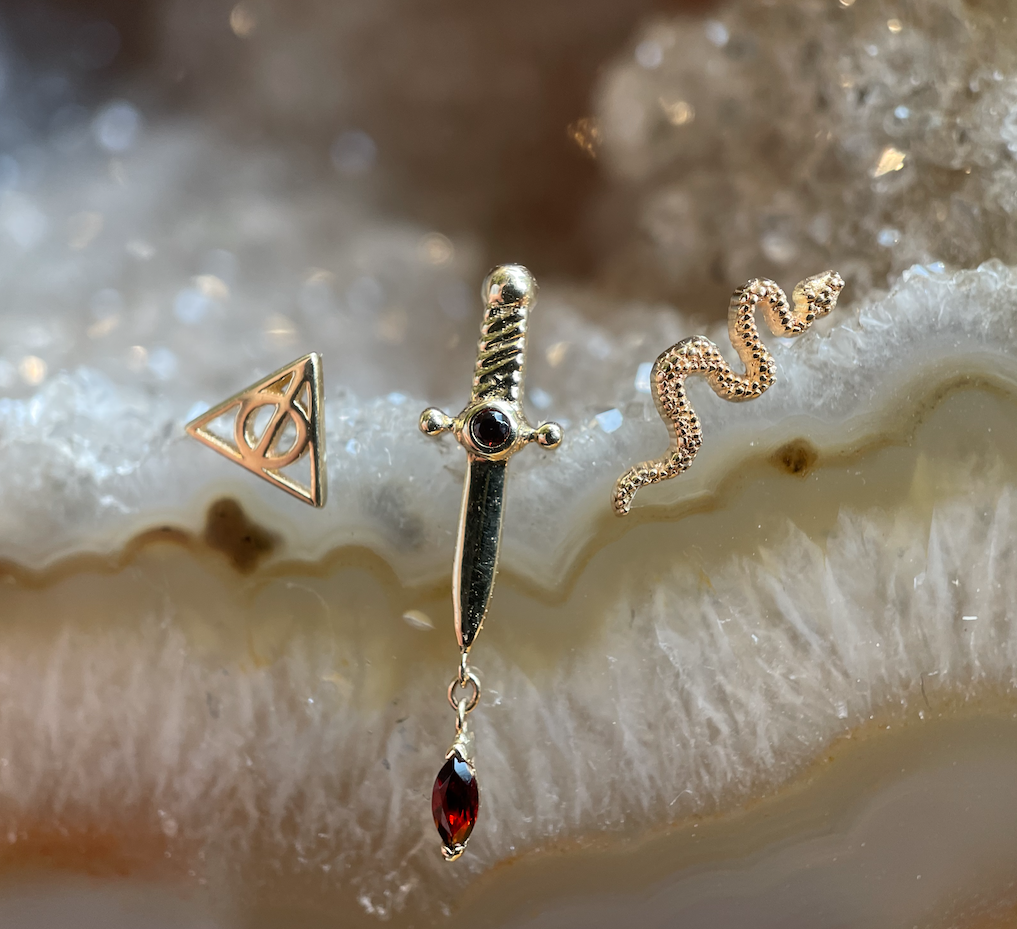 14/12g "Kiss of Death" with Garnet by BVLA