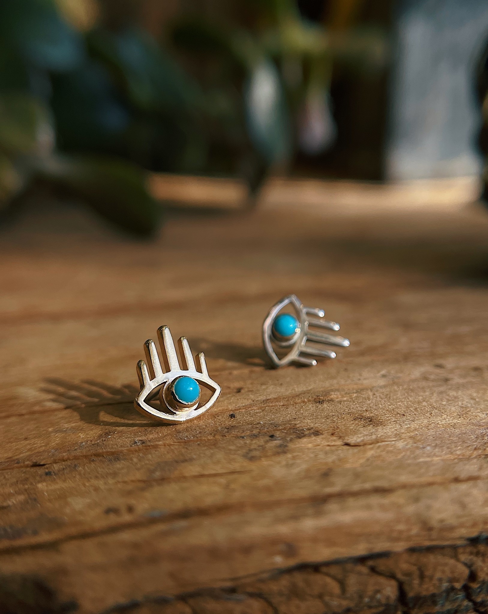"Amulet" with Turquoise by Quetzallia Jewelry