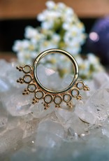 Norvoch 16g 3/8 "Rebecca" Seam Ring by Norvoch Body Jewelry