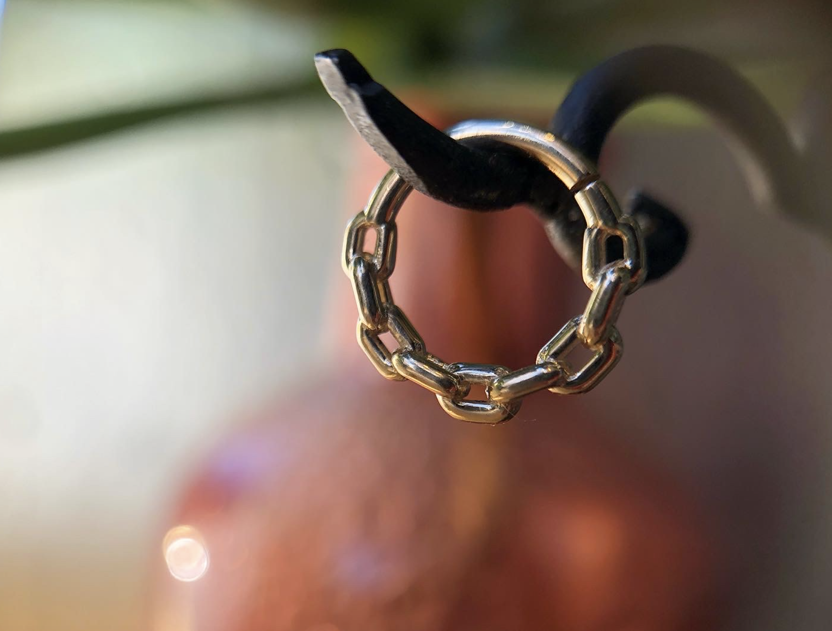 16g 5/16 Chain Link Seam Ring by Tawapa