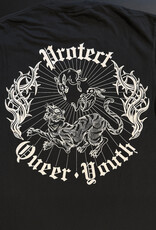 Tiger / Rabbit 'protect queer youth' T-shirt ( tee )